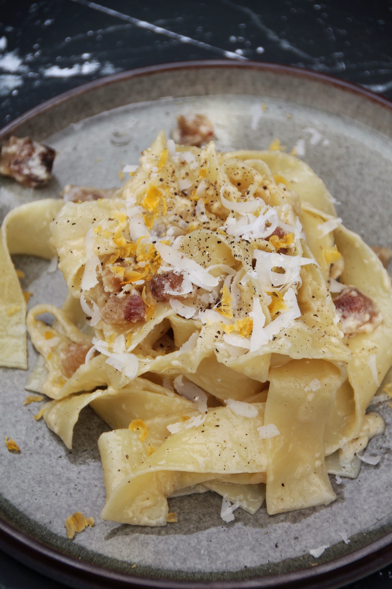 Pâtes carbonara